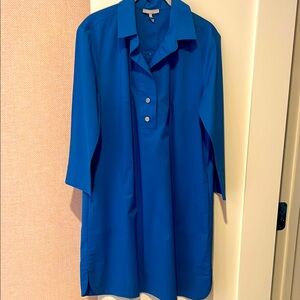 Vibrant Blue Button-Up dress by Hinson Wu